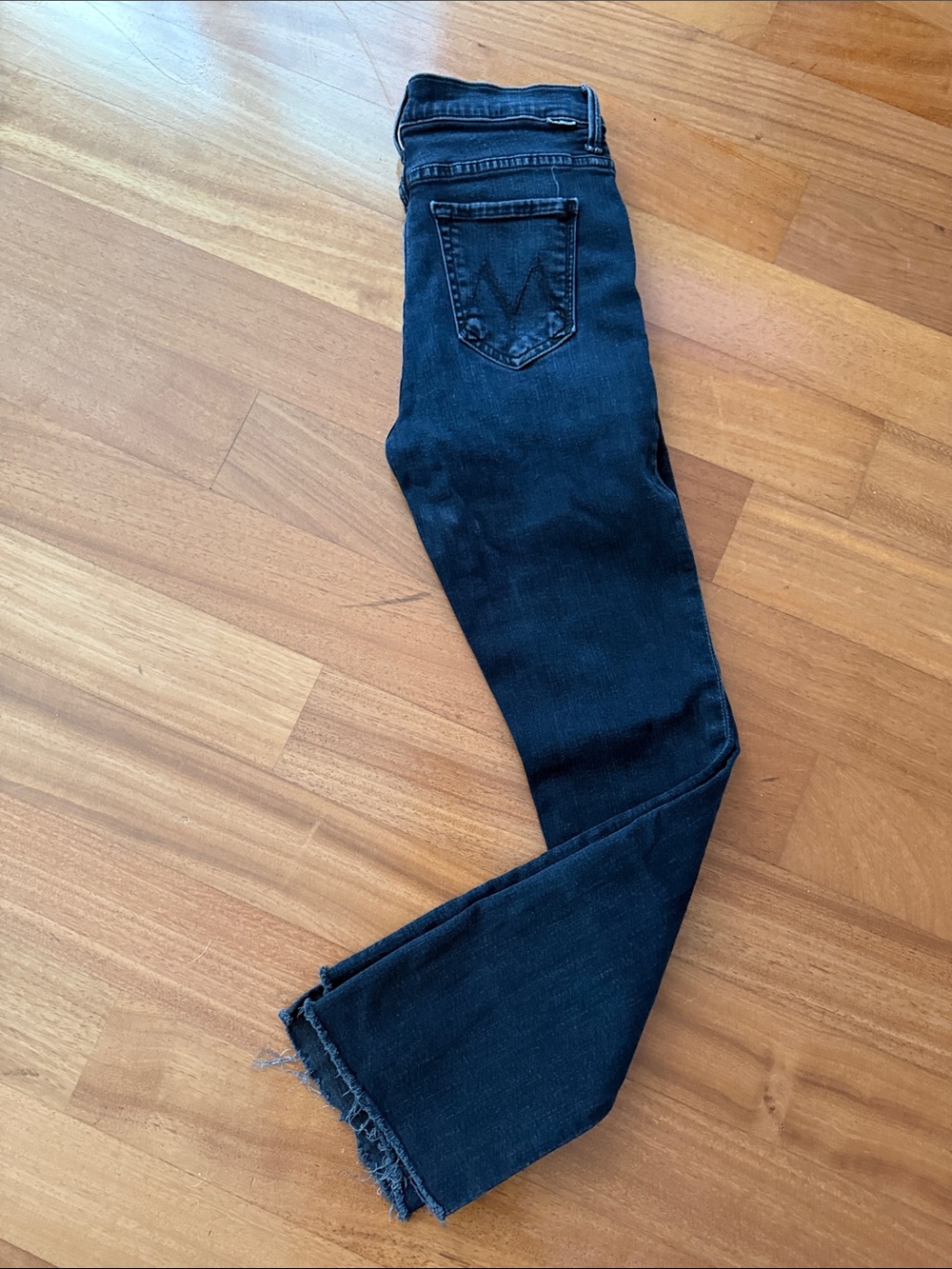Black Mother Skinny Jeans, size 25